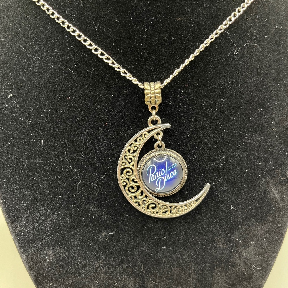 Panic At The Disco Moon Necklace - Picture 2 of 4